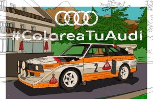 Audi crea ilustraciones para los más pequeños