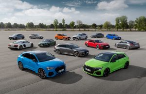 Pilotamos la gama Audi RS en el Circuito de los Arcos