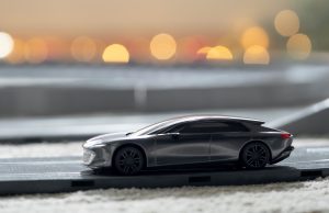 Audi presenta el coche de Scalextric del futuro